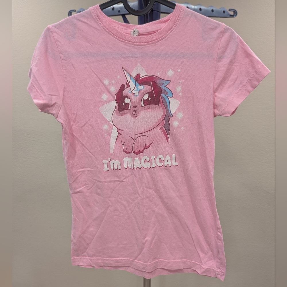 Unstable Unicorns The Magical Pugicorn I'm Magical T-Shirt Youth M